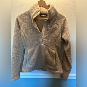 NorthFace fleece hoodie. XS
